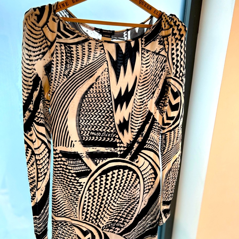 Rare vintage Miss Sixty dress made in Italy